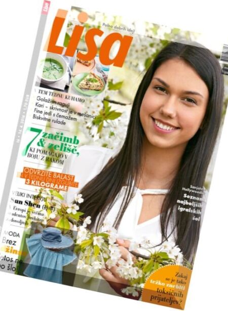 Lisa Slovenija – 14 April 2016 Cover