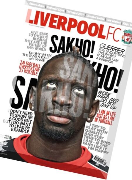 Liverpool FC Magazine – May 2016 Cover