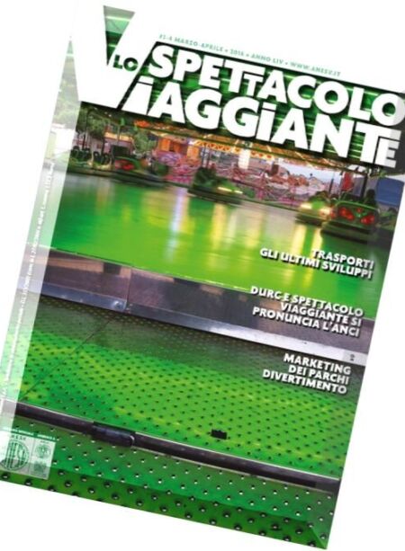 Lo Spettacolo Viaggiante – Marzo-Aprile 2016 Cover