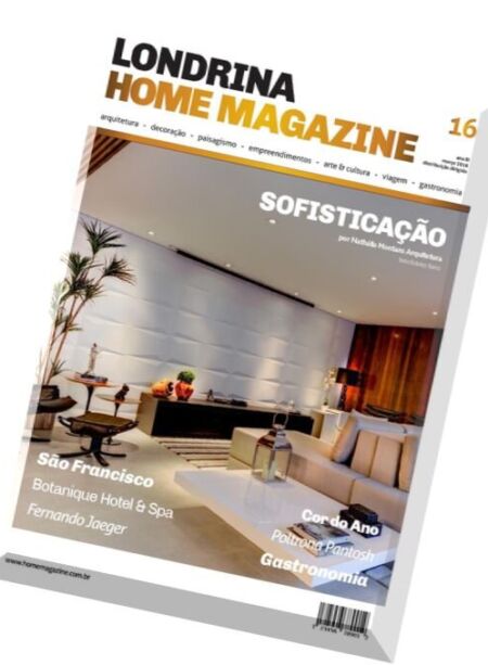 Londrina Home Magazine – Marco 2016 Cover