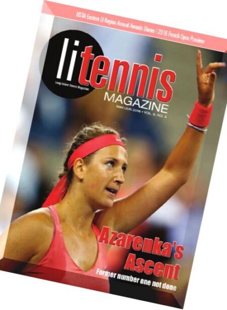 Long Island Tennis – May-June 2016 Cover