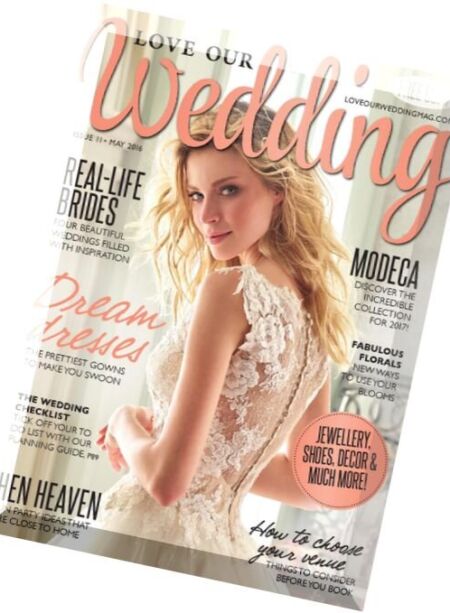 Love Our Wedding – May 2016 Cover