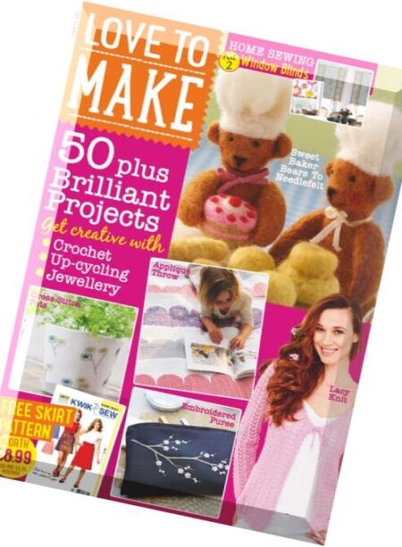 Love to make with Woman’s Weekly – May 2016 Cover