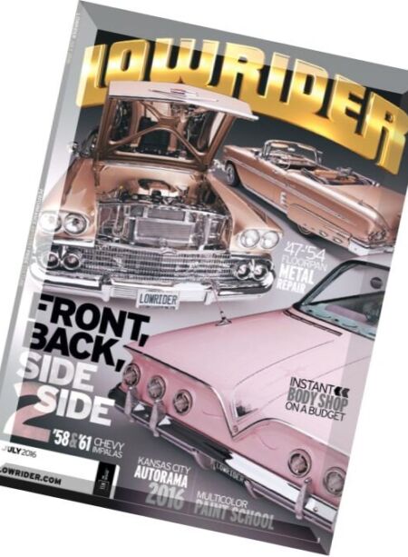 Lowrider – July 2016 Cover