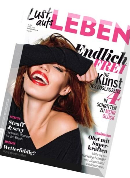 Lust aufs Leben – April 2016 Cover