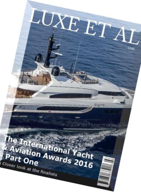 Luxe et al Magazine – April 2016 Cover