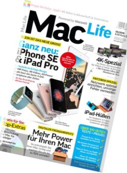 Mac Life Germany – Mai 2016