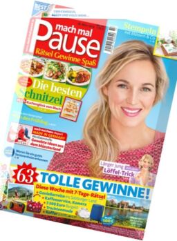 Mach mal Pause – 30 Marz 2016