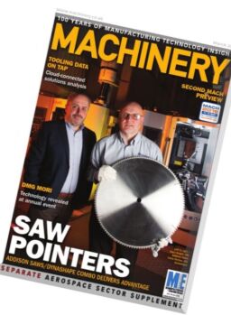 Machinery Magazine – March 2016