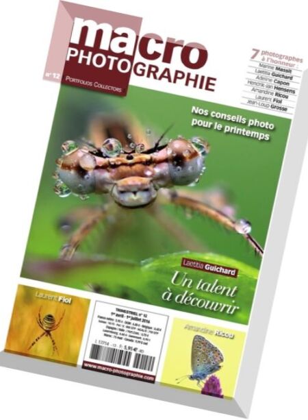 Macro Photographie – Avril-Juin 2016 Cover
