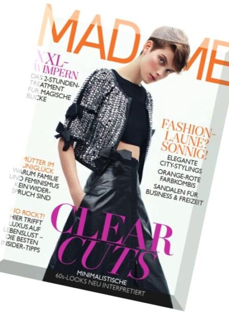 Madame Modemagazin – Mai 2016 Cover