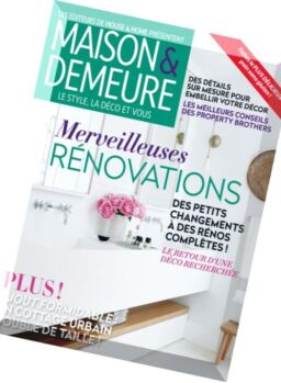 Maison & Demeure – Avril 2016