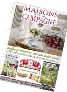 Maisons a Vivre Campagne – Avril-Mai 2016