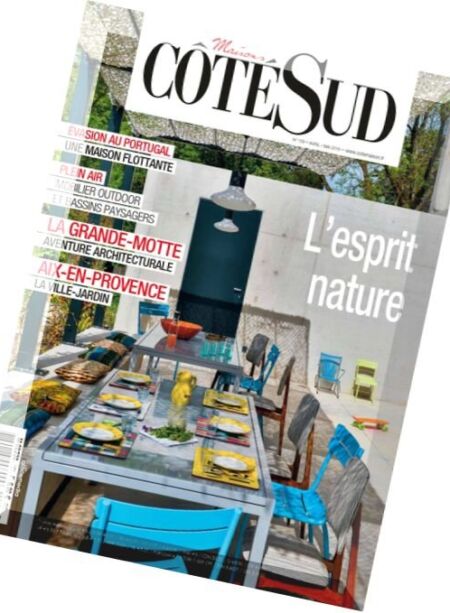 Maisons Cote Sud – Avril-Mai 2016 Cover