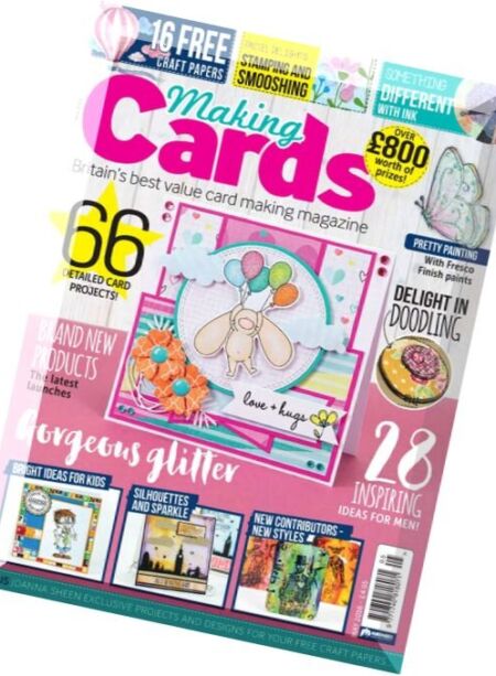 Making Cards – May 2016 Cover