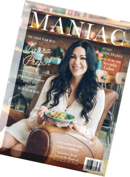 Maniac Magazine – May-June 2016 Cover
