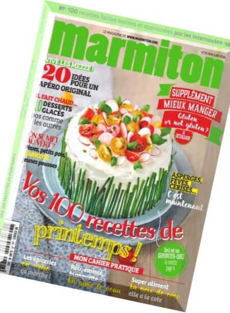 Marmiton – Mai-Juin 2016 Cover