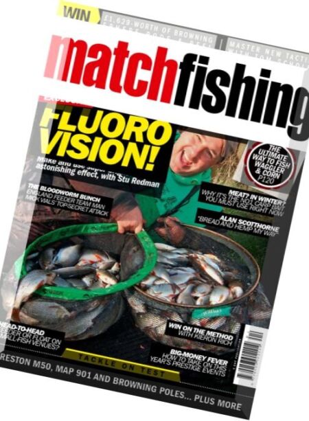 Match Fishing – April 2016 Cover