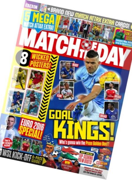 Match of the Day – 22-28 March 2016 Cover