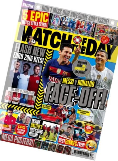 Match of the Day – 29 March – 4 April 2016 Cover