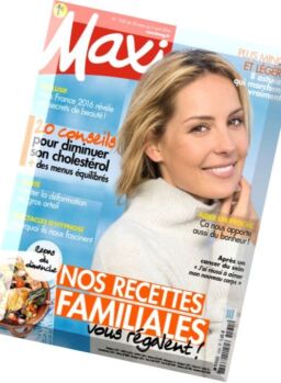 Maxi – 28 Mars au 3 Avril 2016