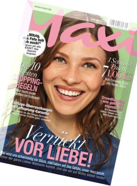 Maxi Germany – Mai 2016 Cover