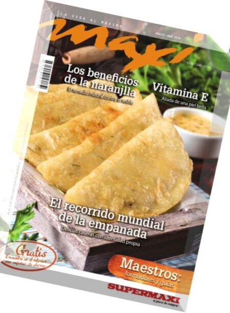 Maxi Magazine – Abril 2016 Cover
