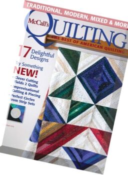 McCall’s Quilting – March-April 2016