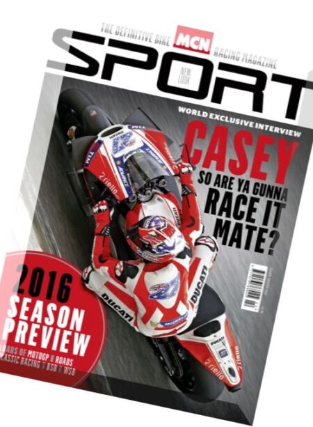 MCN Sport – Season Preview 2016 Cover