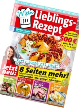 Mein Lieblingsrezept – Mai 2016