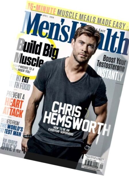 Men’s Health Middle East – April 2016 Cover