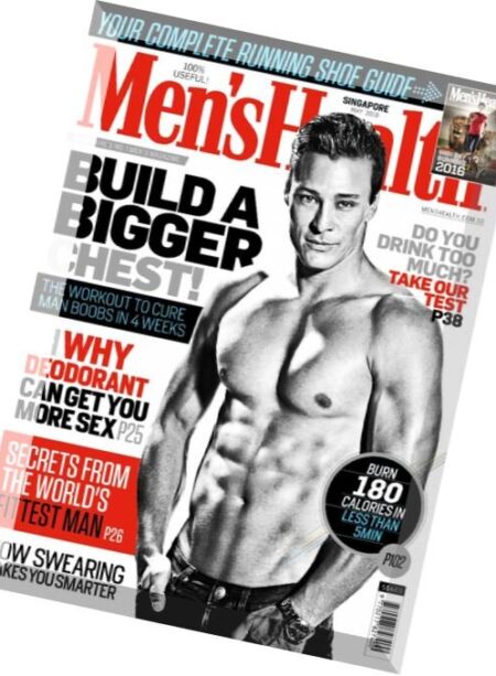 Men’s Health Singapore – May 2016 Cover