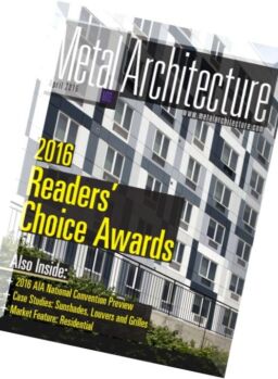 Metal Architecture – April 2016