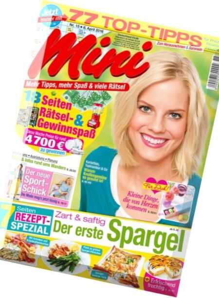 Mini – Nr.15, 6 April 2016 Cover