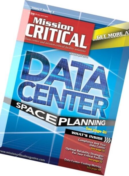 Mission Critical – March-April 2016 Cover