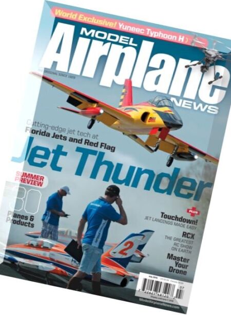 Model Airplane News – July 2016 Cover