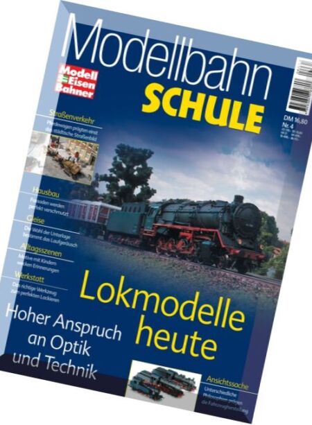 Modellbahn Schule – Nr.4 Cover