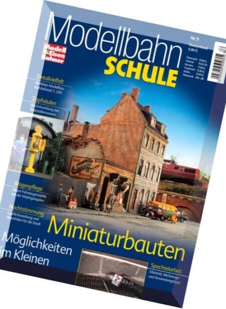 Modellbahn Schule – Nr.9 Cover