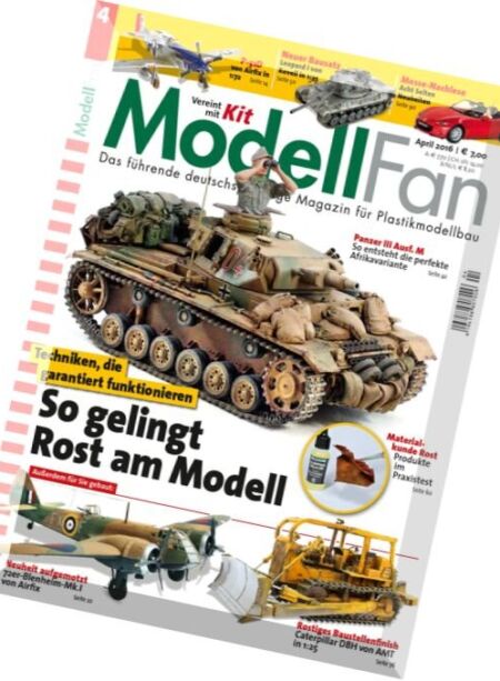 ModellFan – April 2016 Cover