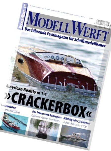 ModellWerft – Mai 2016 Cover