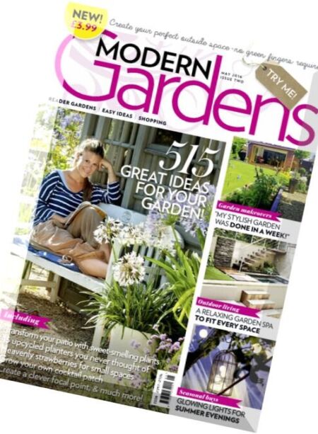 Modern Gardens – May 2016 Cover