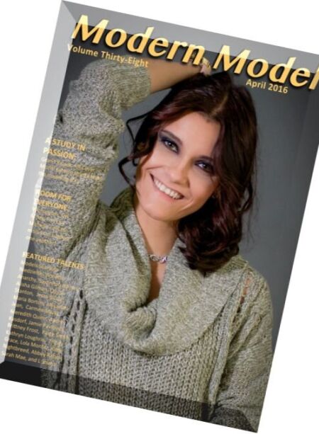 Modern Model – April 2016 Cover