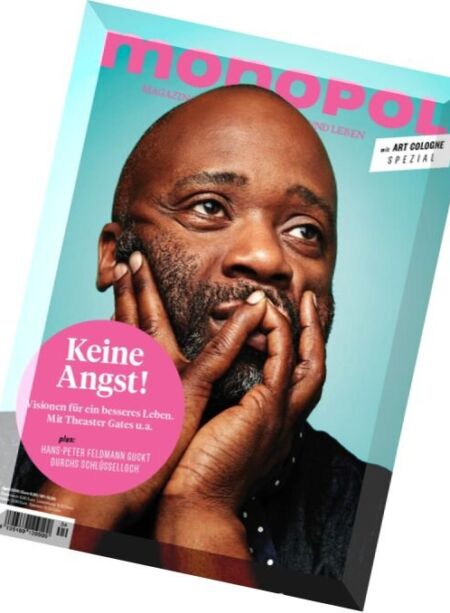 Monopol – April 2016 Cover