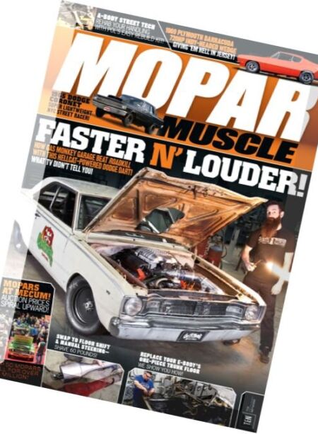 Mopar Muscle – July 2016 Cover