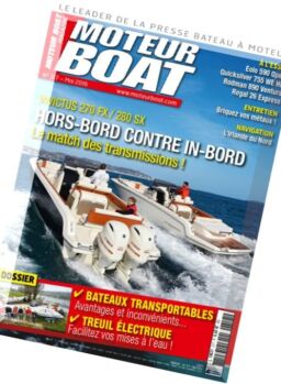 Moteur Boat – Mai 2016