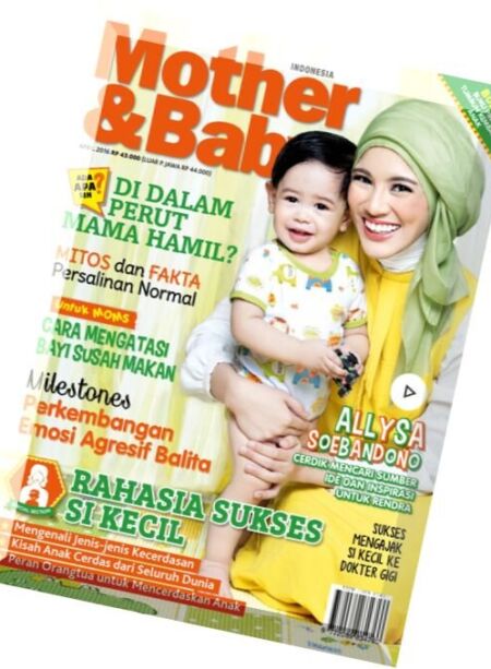 Mother & Baby Indonesia – April 2016 Cover