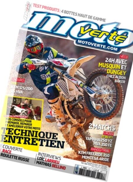 Moto Verte – Mai 2016 Cover