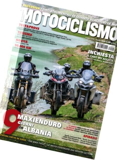 Motociclismo – Maggio 2016 Cover
