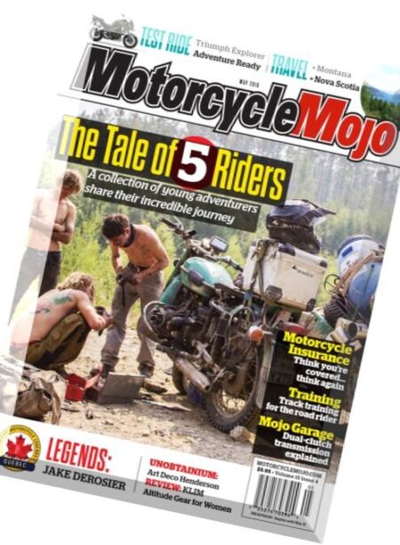 Motorcycle Mojo – May 2016 Cover