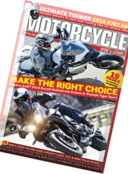 Motorcycle Sport & Leisure – June 2016